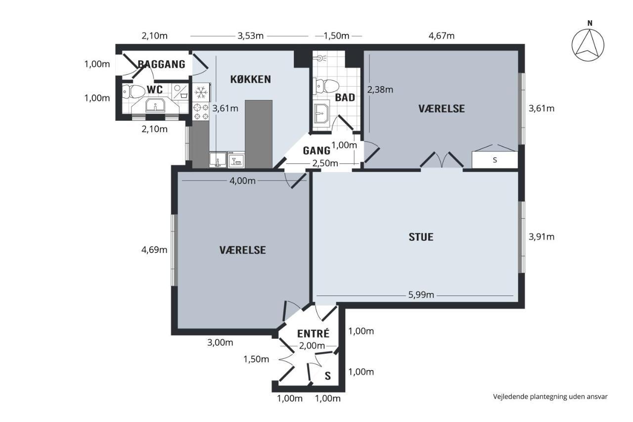 Appartamento The Modern Aarhus Getaway Esterno foto